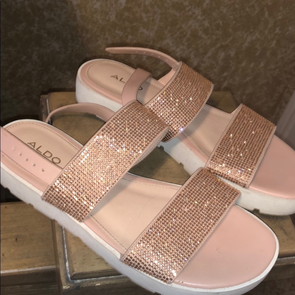 Aldo Soft pink Sandals
